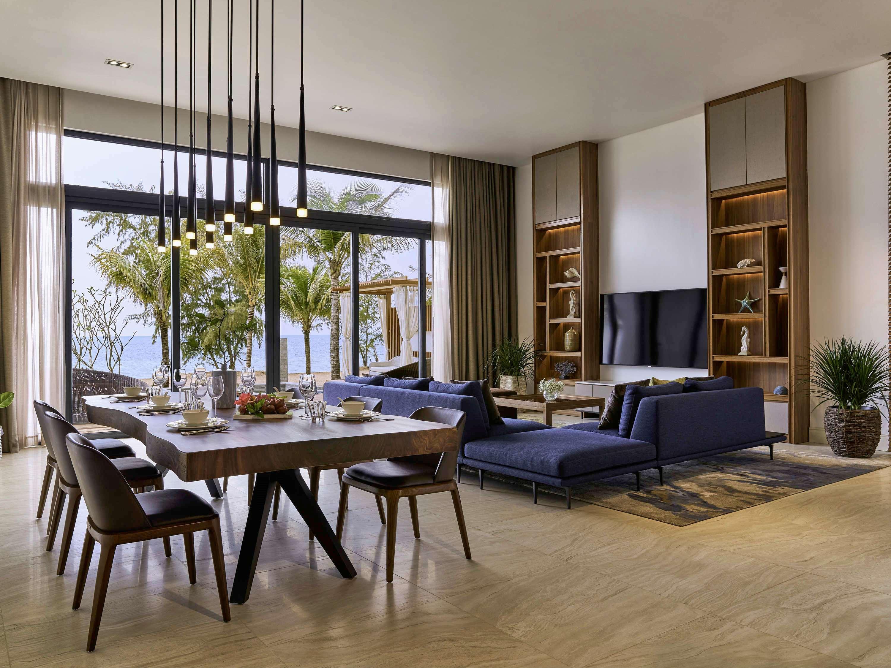 Moevenpick Villas & Residences Дуонг-Донг Экстерьер фото 3D interior rendering